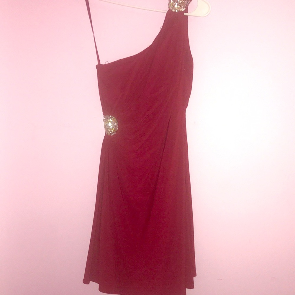 Red dress from Lord & Taylor